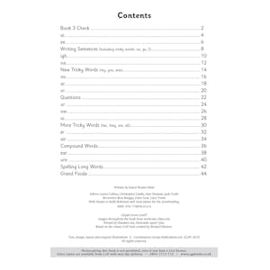 Reception Phonics Workbook Book 4 (Ages 4-5) Look Inside Image 1