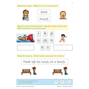 Reception Phonics Workbook Pack (Ages 4-5) Look Inside Image 27