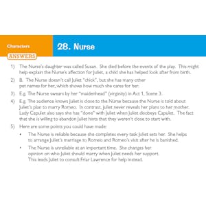 Romeo & Juliet Revision Question Cards (Ages 14-16) Look Inside Image 4