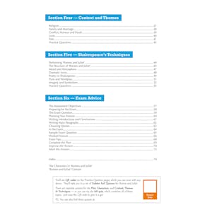 Romeo & Juliet Study & Workbook Pack (Ages 14-16) Look Inside Image 8