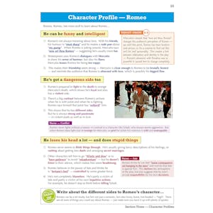 Romeo & Juliet Study & Workbook Pack (Ages 14-16) Look Inside Image 10