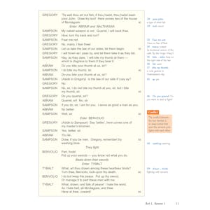 Romeo & Juliet - The Complete Play with Annotations, Audio and Knowledge Organisers Look Inside Image 5