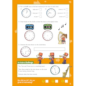 Telling the Time Activity Book for Ages 7-9 Look Inside Image 5