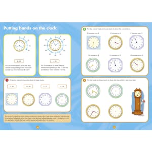 Telling the Time Workbook (Ages 7-9) Look Inside Image 1