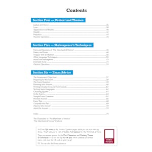The Merchant of Venice Study & Workbook Pack (Ages 14-16) Look Inside Image 2