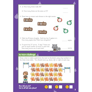 Times Tables Activity Book for Ages 7-9 Look Inside Image 3