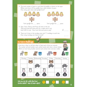 Times Tables Activity Book for Ages 7-9 Look Inside Image 5