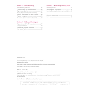 WJEC Level 1/2 Vocational Award in Hospitality & Catering: Revision Guide (with Online Edition) Look Inside Image 2