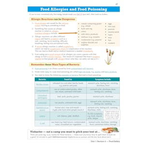 WJEC Level 1/2 Vocational Award in Hospitality & Catering: Revision Guide (with Online Edition) Look Inside Image 5