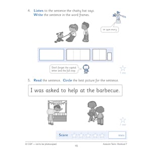 Year 1 English, Maths & Phonics 10-Minute Tests (Ages 5-6) Look Inside Image 6