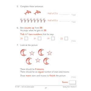 Year 1 English, Maths & Phonics 10-Minute Tests (Ages 5-6) Look Inside Image 12