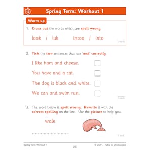 Year 1 English, Maths & Phonics 10-Minute Tests (Ages 5-6) Look Inside Image 17