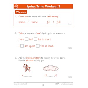 Year 1 English, Maths & Phonics 10-Minute Tests (Ages 5-6) Look Inside Image 18