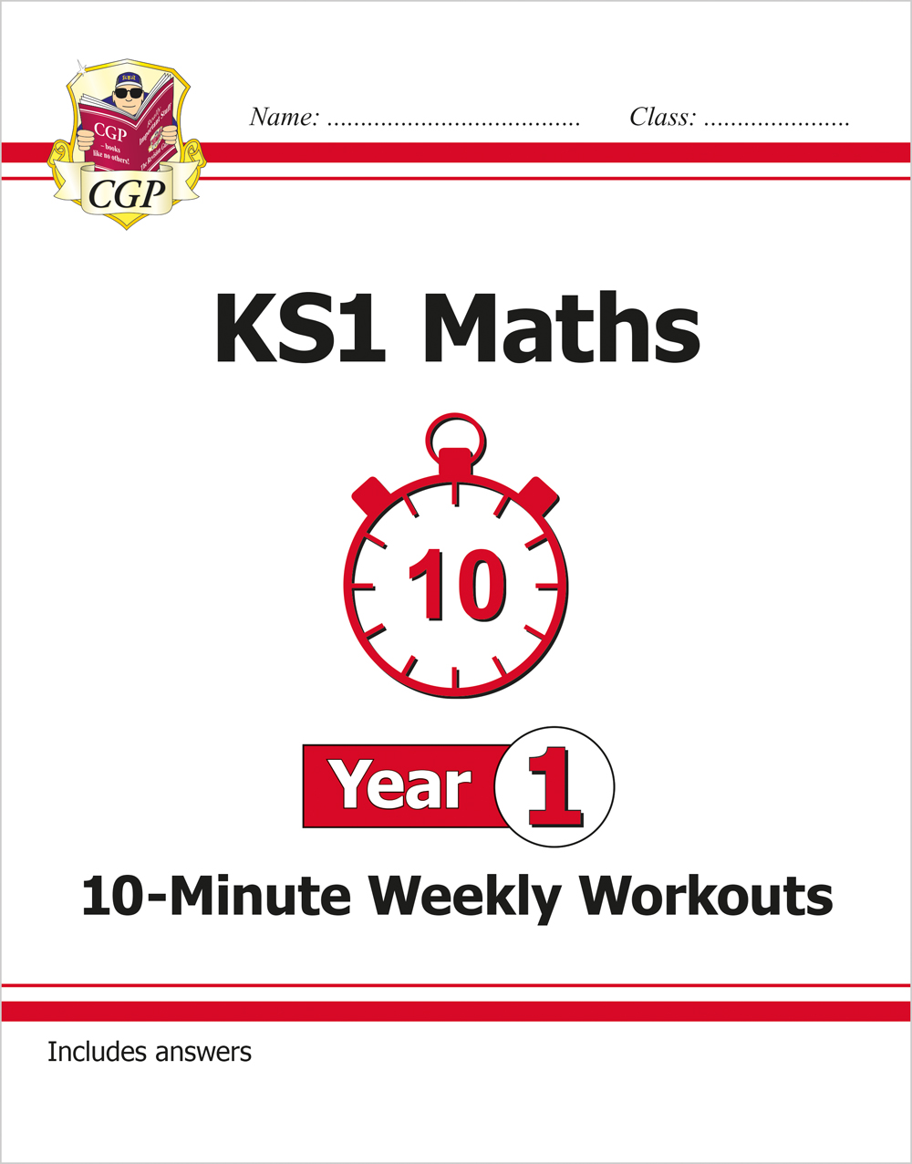 Year 1 Maths 10-Minute Weekly Workouts (Ages 5-6)