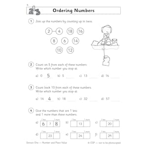 Year 1 Maths Study & Workbook Pack (Ages 5-6) Look Inside Image 9