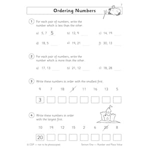 Year 1 Maths Study & Workbook Pack (Ages 5-6) Look Inside Image 10