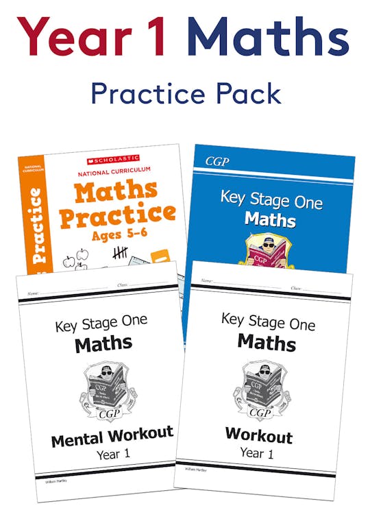 Year 1 Maths Study & Workbook Pack (Ages 5-6)