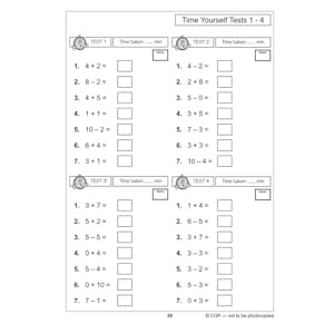 Year 1 Mental Maths Workout Book (Ages 5-6) Look Inside Image 4