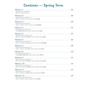 Year 1 Phonics 10-Minute Weekly Workouts (Ages 5-6) Look Inside Image 2