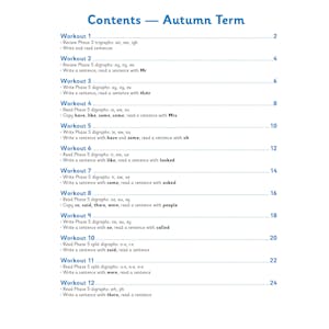 Year 1 Phonics 10-Minute Weekly Workouts (Ages 5-6) Look Inside Image 1
