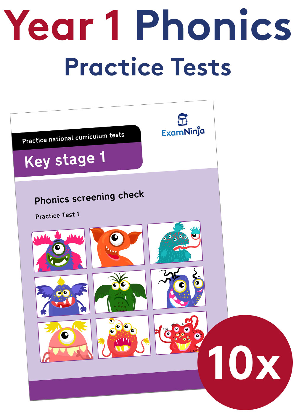Year 1 Phonics Practice Tests Download (Ages 5-6)