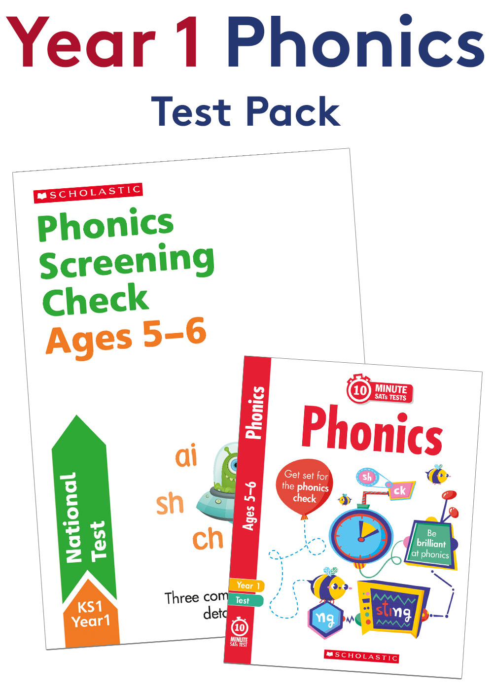 Year 1 Phonics Test Practice Pack (Ages 5-6)