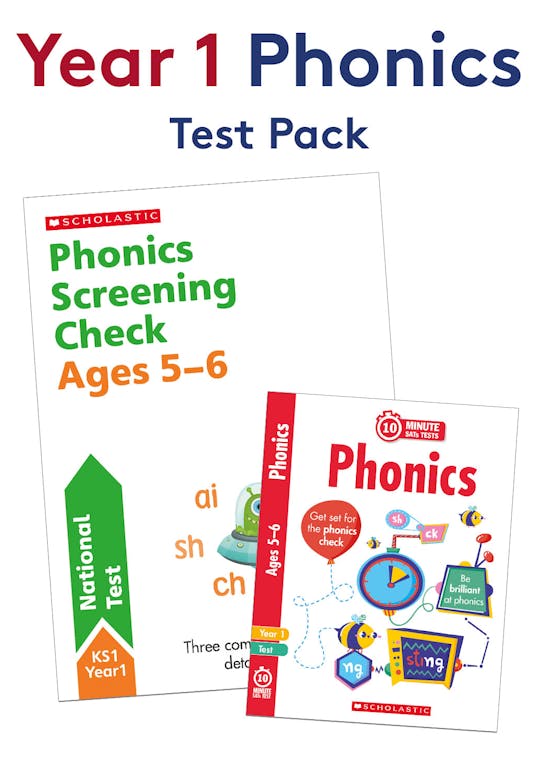 Year 1 Phonics Test Practice Pack (Ages 5-6)