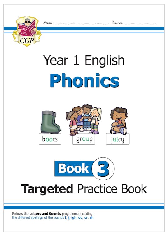Year 1 Phonics Workbook Book 3 (Ages 5-6)