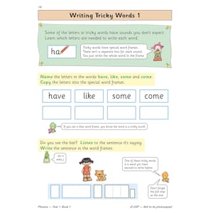 Year 1 Phonics Workbook Pack (Ages 5-6) Look Inside Image 5