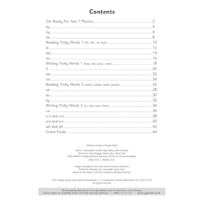 Year 1 Phonics Workbook Pack (Ages 5-6) Look Inside Image 2