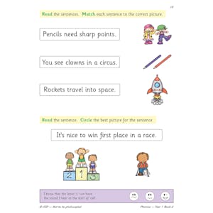 Year 1 Phonics Workbook Pack (Ages 5-6) Look Inside Image 9