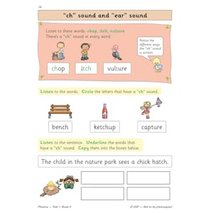 Year 1 Phonics Workbook Pack (Ages 5-6) Look Inside Image 16