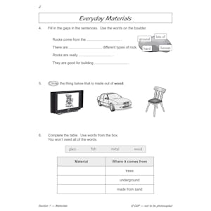 Year 1 Science Study & Workbook Pack (Ages 5-6) Look Inside Image 9