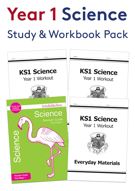 Year 1 Science Study & Workbook Pack (Ages 5-6)