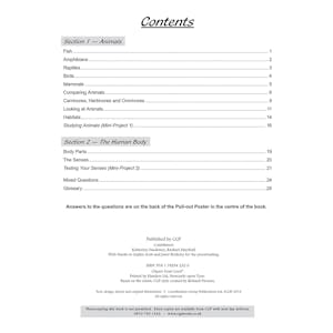 Year 1 Science Workbook Pack (Ages 5-6) Look Inside Image 1