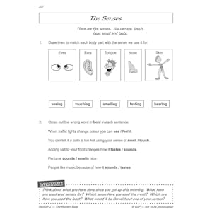 Year 1 Science Workbook Pack (Ages 5-6) Look Inside Image 3