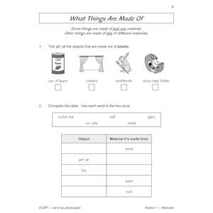 Year 1 Science Workbook Pack (Ages 5-6) Look Inside Image 12
