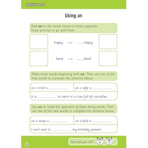 Year 1 Spelling & Vocabulary Workbook (Ages 5-6) Look Inside Image 3