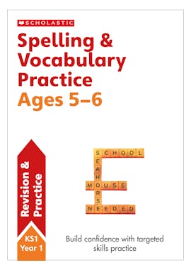 Year 1 Spelling & Vocabulary Workbook (Ages 5-6)