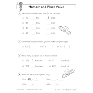Year 2 Maths Study & Workbook Pack (Ages 6-7) Look Inside Image 2