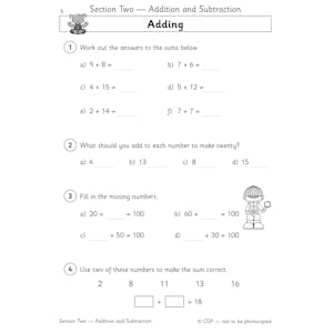 Year 2 Maths Study & Workbook Pack (Ages 6-7) Look Inside Image 3