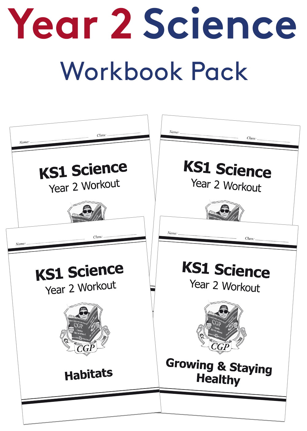 Year 2 Science Workbook Pack (Ages 6-7)