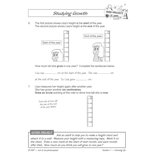 Year 2 Science Workout - Growing & Staying Healthy (Ages 6-7) Look Inside Image 6
