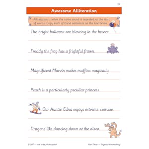Year 3 Handwriting Workbook (Ages 7-8) Look Inside Image 5