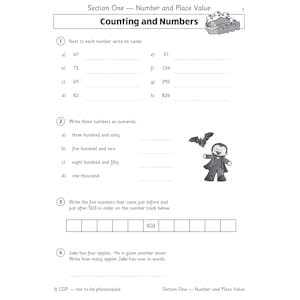 Year 3 Maths Study & Workbook Pack (Ages 7-8) Look Inside Image 18