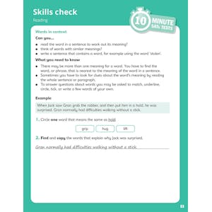 Year 3 Reading 10-Minute SATs Tests (Ages 7-8) Look Inside Image 4