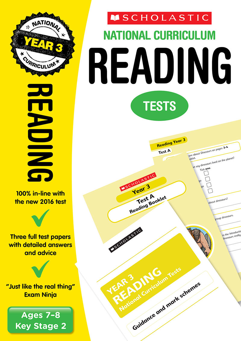 Year 3 Reading SATs Practice Papers (Ages 7-8)