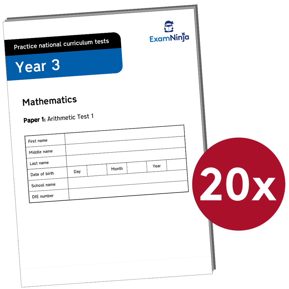 Year 3 SATs Arithmetic Practice Papers Download (Ages 7-8)