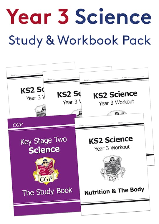 Year 3 Science Study & Workbook Pack (Ages 7-8)