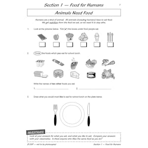 Year 3 Science Workbook Pack (Ages 7-8) Look Inside Image 14